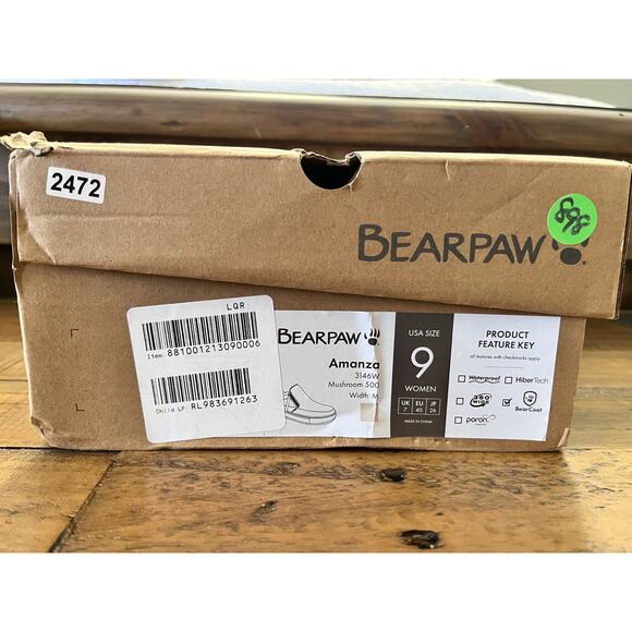 BEARPAW Amanza Suede Sneaker with Rain & Stain Repellent Women's Sz 9 - Picture 8 of 9